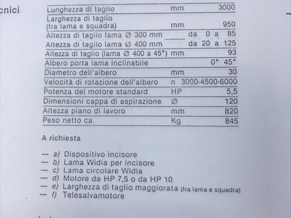 Tenosquadratrice Paoloni TT 20  - Foto 2
