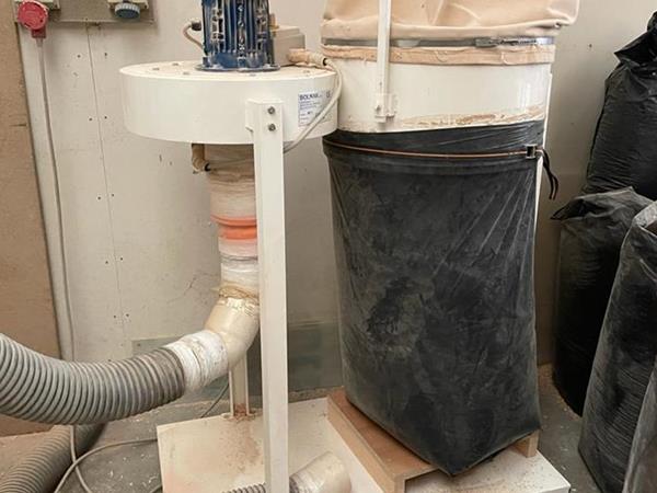Aspiratore a un sacco per trucioli di falegnameria - Foto 2