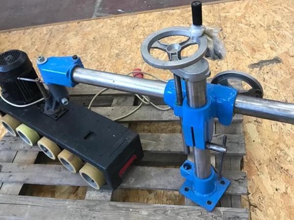 Trascinatore professionale per falegnameria 5 rulli - Foto 2