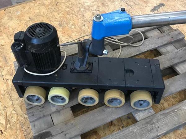 Trascinatore professionale per falegnameria 5 rulli - Foto 2