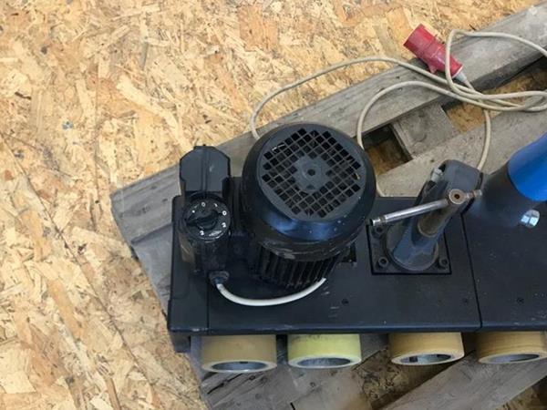 Trascinatore professionale per falegnameria 5 rulli - Foto 2
