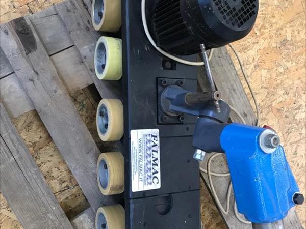 Trascinatore professionale per falegnameria 5 rulli - Foto 2