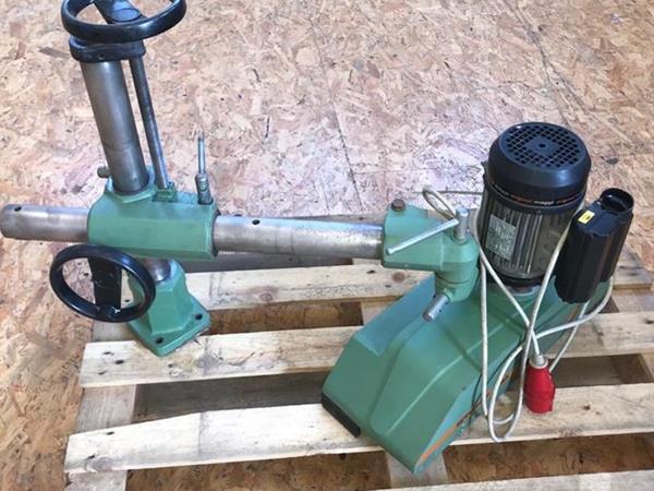 Trascinatore per falegnameria a 4 ruote