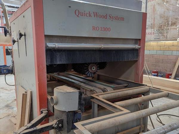 Spazzolatrice per legno Quickwood