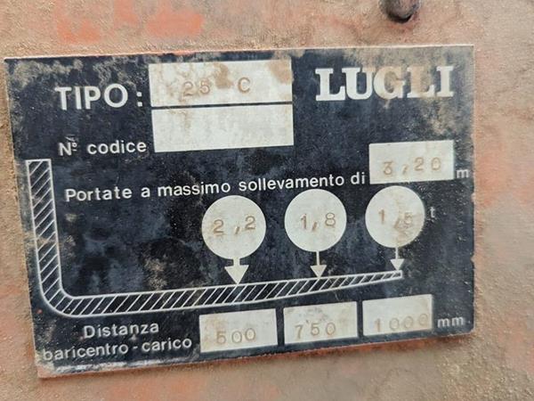 Carrello elevatore Lugli - Foto 2