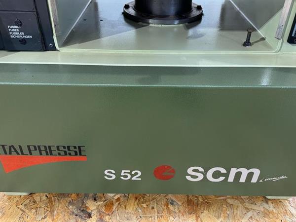 Kalınlık planya makinesi SCM S52 - Fotoğraf 2