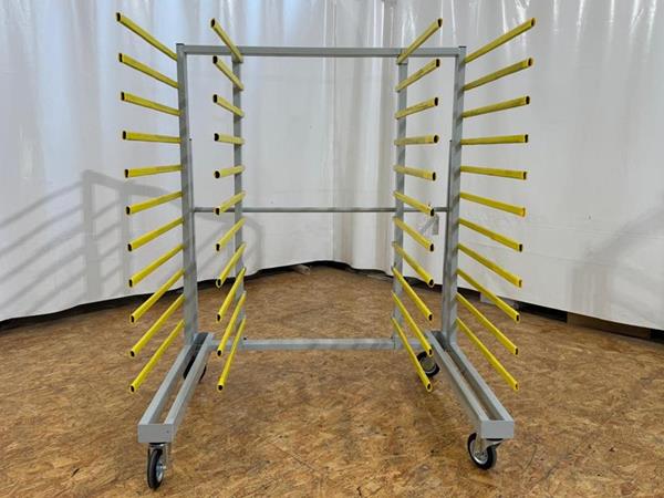 Rastrelliera per verniciatura 4 moduli 