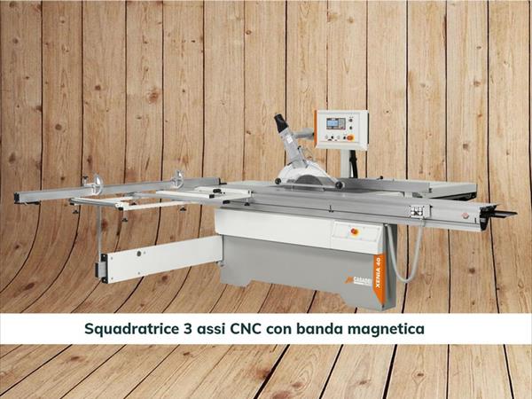 Squadratrice a CN per falegnameria professionale