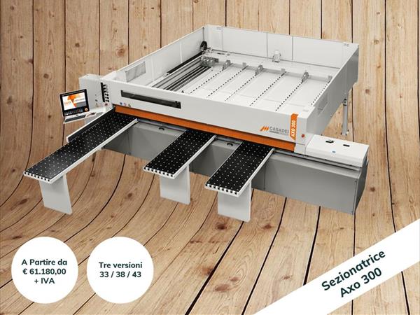 Sezionatrice professionale Casadei AXO 200