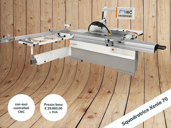 Squadratrice professionale CNC Xenia 70 A 