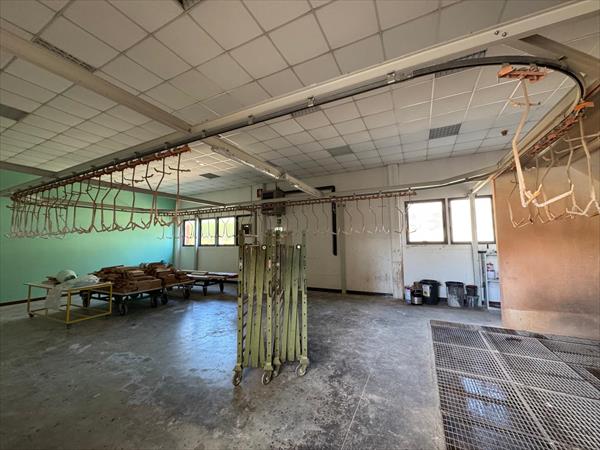 Cabina di verniciatura Azzurra con catenaria - Foto 2