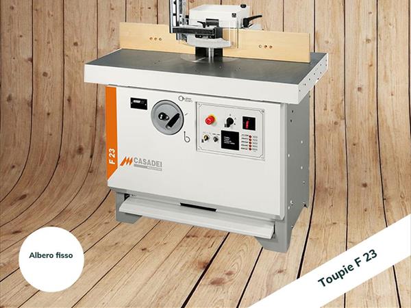 Toupie ad albero inclinabile