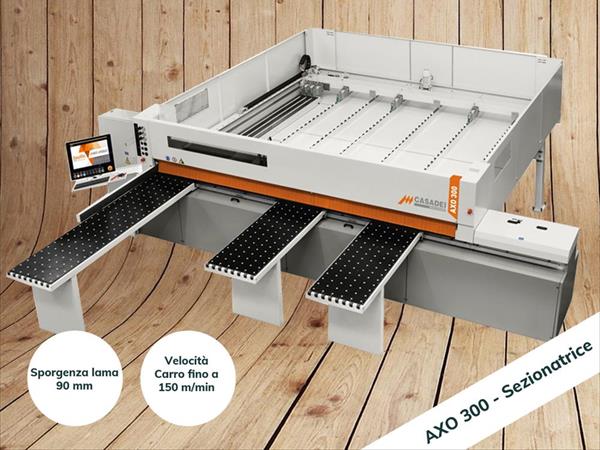 Sezionatrice professionale Casadei AXO 300