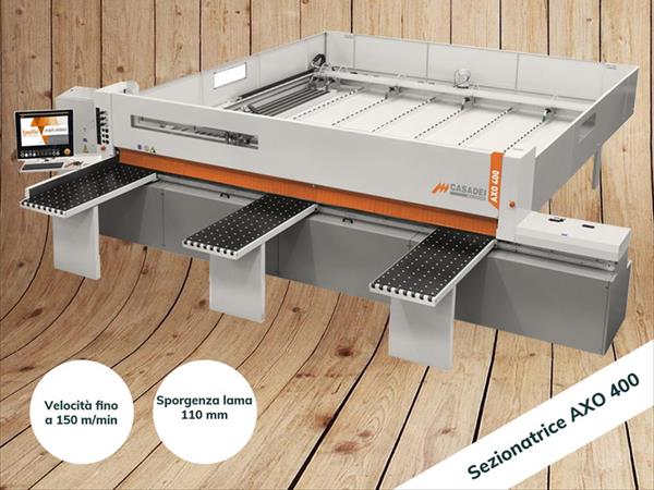 Sezionatrice professionale per falegnameria Casadei AXO 400 