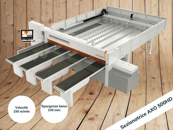 Sezionatrice professionale AXO 500 HD 