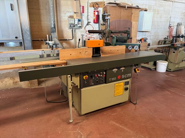 Toupie per falegnameria SCM T150 con tenonatura