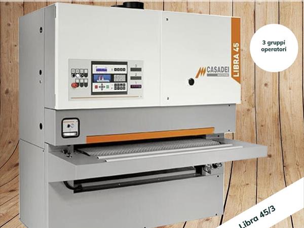 Calibratrice 2 rulli 3 gruppi operatori