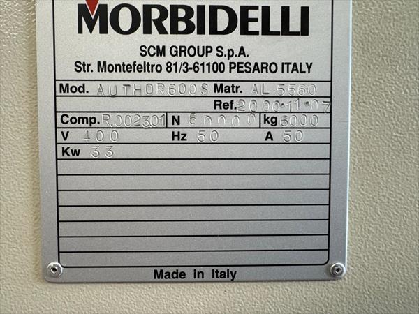 Centro di lavoro Morbidelli Author 600S - Foto 2