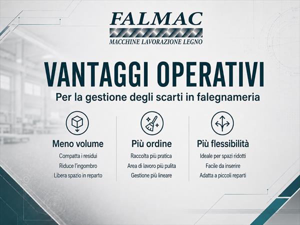 Bricchettatrice NANO 60 ECO per falegnameria - Foto 2