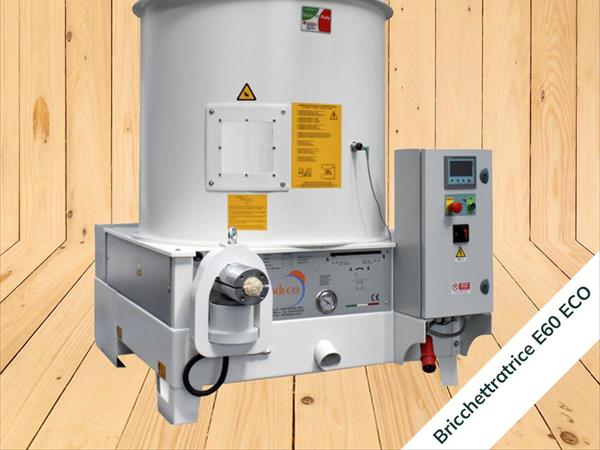 Bricchettatrice professionale per legno E60