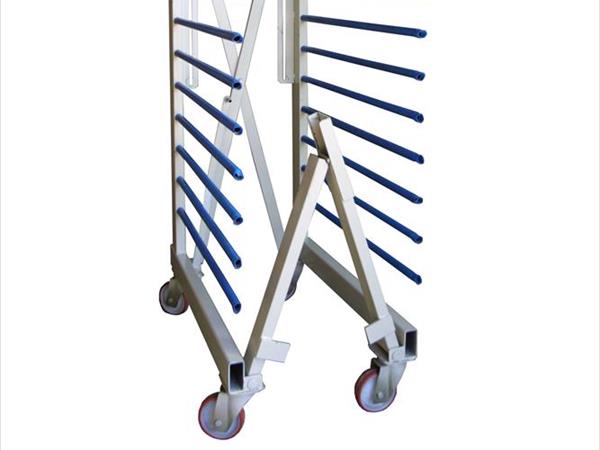 Carrello Essiccazione smontabile chiudibile per caricatori automatici CBC10 - Foto 2