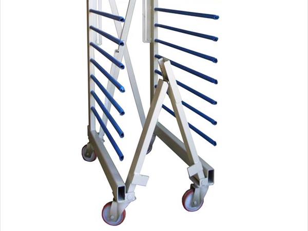 Removable folding drying trolley for automatic loaders CBC10 - Photo 2