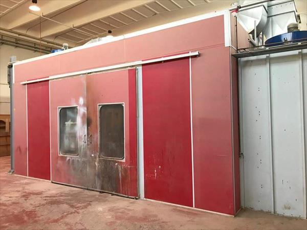 Saico pressurized paint booth - Photo 2