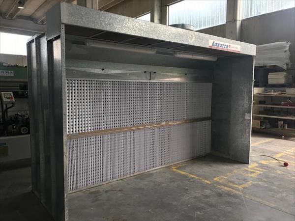 Cabina di verniciatura a secco marca azzurra - Foto 2