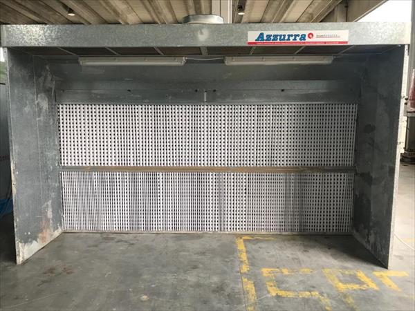 Cabina di verniciatura a secco marca azzurra - Foto 2