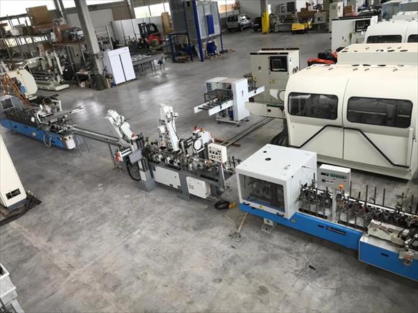Linea di alettatrice e rivestitrice in tranciato barberan - Foto 1