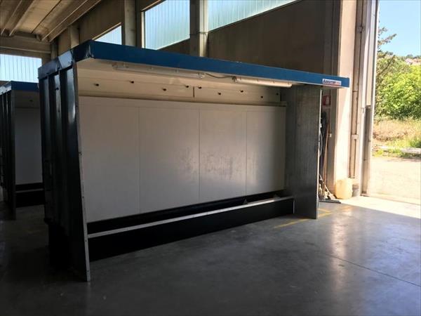 Cabina di verniciatura a velo d acqua marca Azzurra - Foto 2