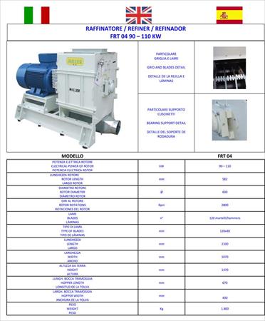 Raffinatore Miller FRT 04  - Foto 2