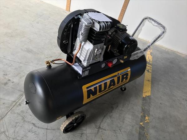 Compressore marca nuair 200 lt  - Foto 2