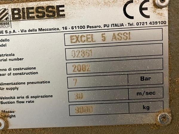 Centro di lavoro Biesse Excel  - Foto 2