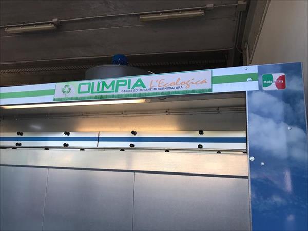 Кабина за боядисване с воден филм Olimpia - Снимка 2